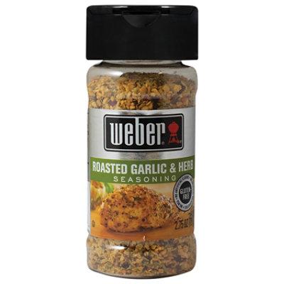 Weber Seasoning Roasted Garlic & Herb - 2.75 Oz - Safeway