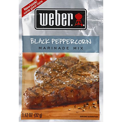 Weber Marinade Mix Black Peppercorn - 1.12 Oz - Image 2