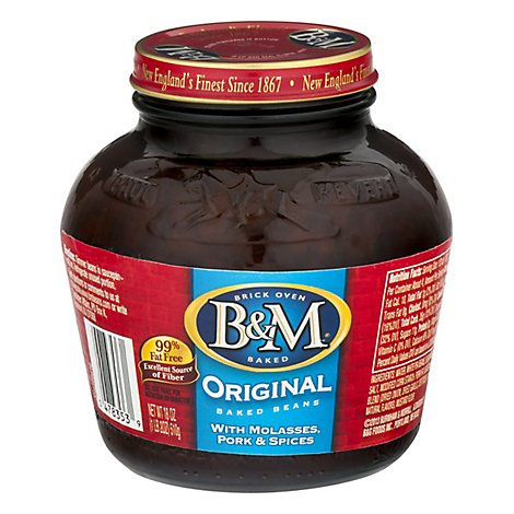 B&M Beans Baked Original - 18 Oz