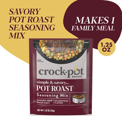 Crock-Pot Seasoning Mix Savory Pot Roast - 1.5 Oz - Image 1