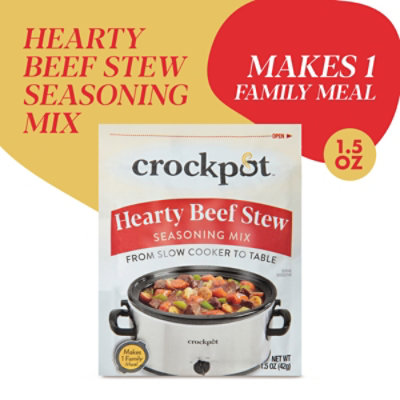 Crock-Pot Seasoning Mix Hearty Beef Stew - 1.5 Oz - Image 1