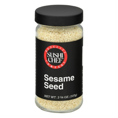 Sushi Chef White Sesame Seeds - 3.75 Oz - Image 3