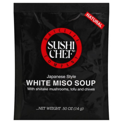 Sushi Chef Soup White Miso - 0.5 Oz - Image 1