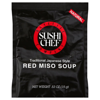 Sushi Chef Soup Red Miso - 0.53 Oz