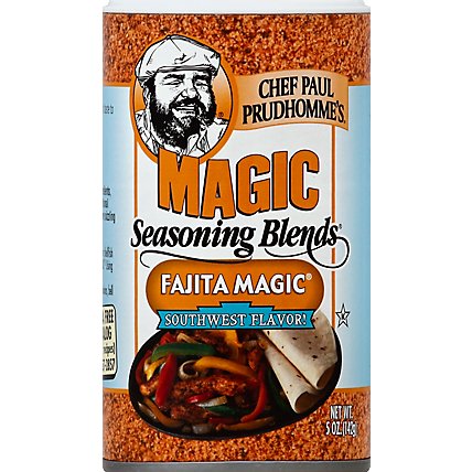 Chef Paul Prudhommes Seasoning Magic Blends Fajita Magic Southwest Flavor! - 5 Oz - Image 2
