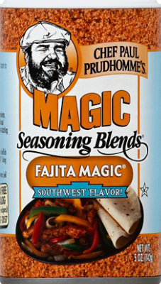 Chef Paul Prudhommes Seasoning Magic Blends Fajita Magic Southwest Flavor! - 5 Oz - Image 2