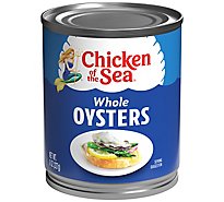 Chicken of the Sea Oysters Whole - 8 Oz