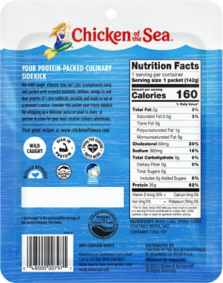 Chicken Of The Sea Wild Caught Albacore Tuna in Spring Water Pack - 5 Oz - Image 7