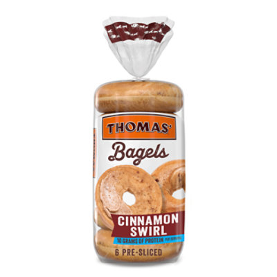 Thomas' Cinnamon Swirl Pre-Sliced Bagels - 20 Oz - Image 2