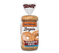 Thomas' Cinnamon Swirl Pre-Sliced Bagels - 20 Oz