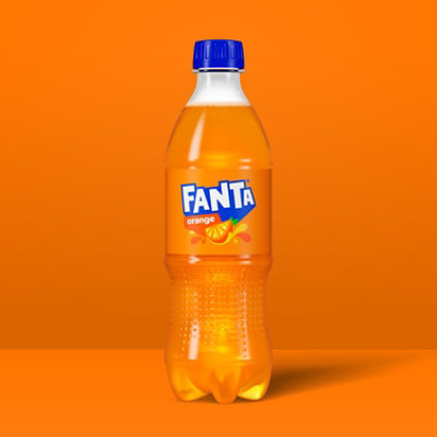 Fanta Soda Pop Orange Flavored - 6-16.9 Fl. Oz. - Image 1