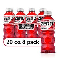 POWERADE Sports Drink Electrolyte Enhanced Zero Sugar Fruit Punch - 8-20 Fl. Oz. - Image 1