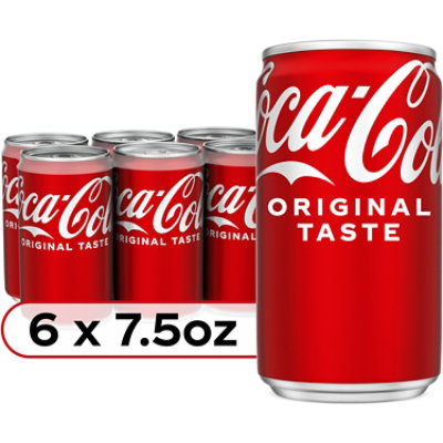 Coca-Cola Soda Pop Classic - 6-7.5 Fl. Oz. - Image 1