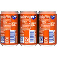 Fanta Soda Pop Orange Flavored Mini Can - 6-7.5 Fl. Oz. - Image 6