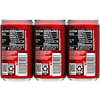 Coca-Cola Zero Sugar Soda Cans - 6-7.5 Fl. Oz. - Image 6