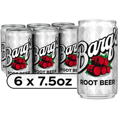 Barqs Soda Pop Root Beer - 6-7.5 Fl. Oz. - Image 1
