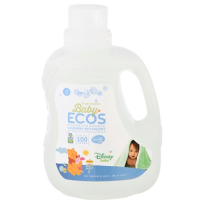 Baby ECOS Laundry Detergent Hypoallergenic Free & Clear Jug - 100 Fl. Oz.