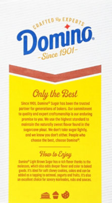 Domino Premium Pure Cane Light Brown Sugar - 1 Lb - Image 3