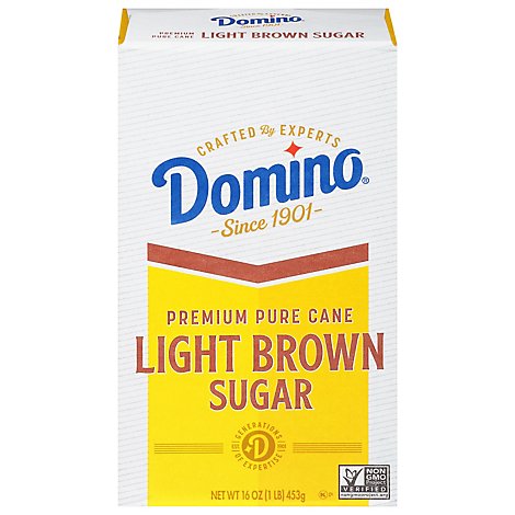 Domino Sugar Light Brown - 16 Oz