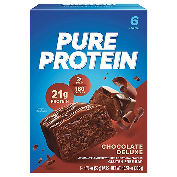 Pure Protein Chocolate Deluxe - 6-1.76 Oz
