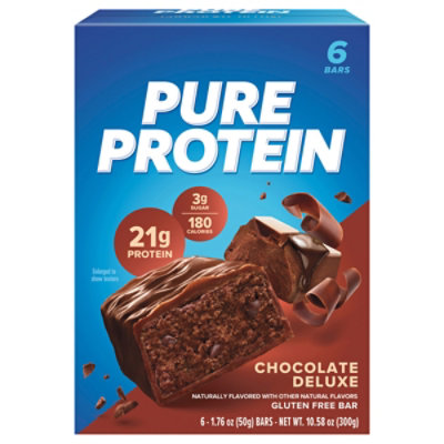 Pure Protein Chocolate Deluxe - 6-1.76 Oz