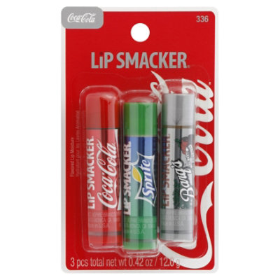 Lip Smacker Coca-Cola Lip Balm Trio Pack - 0.42 Oz - Image 1