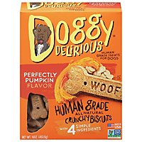 Doggy Delirious Dog Bone Natural Pumpkin Box - 16 Oz - Image 2