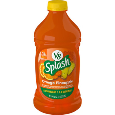 V8 Splash Orange Pineapple - 64 Fl. Oz.