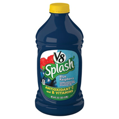 V8 Splash Blue Raspberry - 64 Fl. Oz. - albertsons