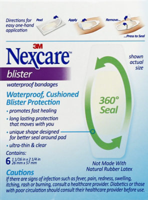 Nexcare Blister Bandage - 6 Count - Image 3