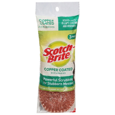 Scotch-Brite Scrubbing Pad Copper Coated - 3 Count - Image 2