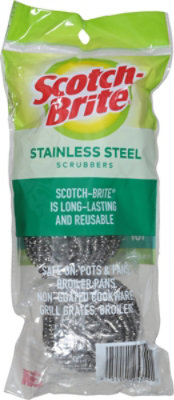 Scotch-Brite Scrubbing Pads Stainless Steel - 3 Count - Image 4