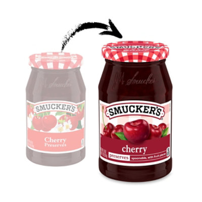 Smuckers Preserves Cherry - 18 Oz - Image 7