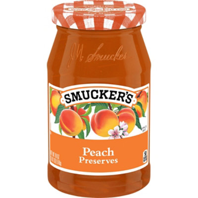 Smuckers Preserves Peach - 18 Oz - Image 1