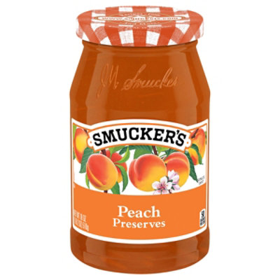 Smuckers Preserves Peach - 18 Oz