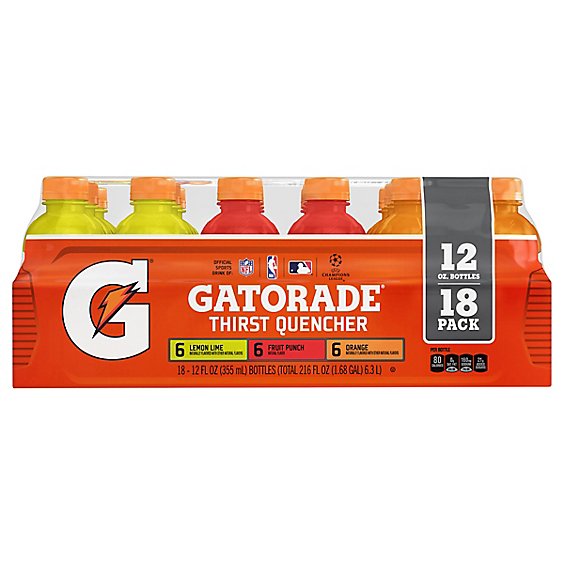Gatorade G Series Thirst Quencher 02 Classic Pack - 18-12 Fl. Oz.