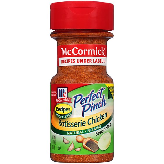 McCormick Perfect Pinch Seasoning Rotisserie Chicken - 3.12 Oz