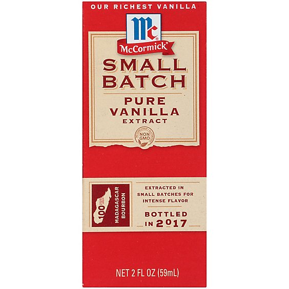 McCormick Small Batch Pure Vanilla Extract - 2 Fl. Oz.