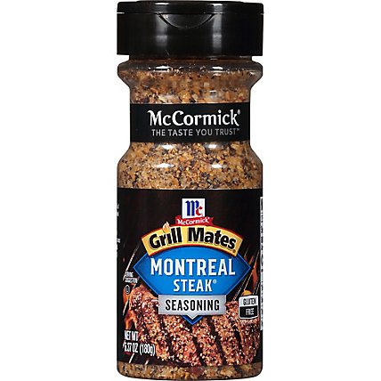 McCormick Grill Mates Chef Size Montreal Steak Seasoning - 6.37 Oz - Image 1
