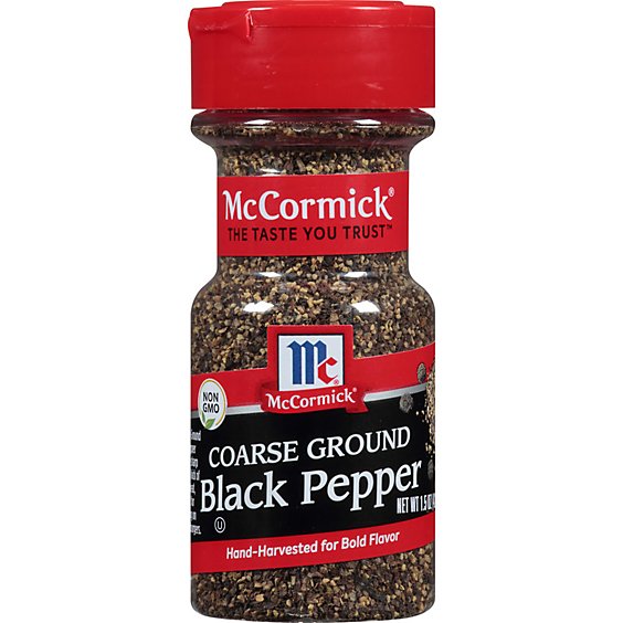 McCormick Coarse Ground Black Pepper - 1.5 Oz