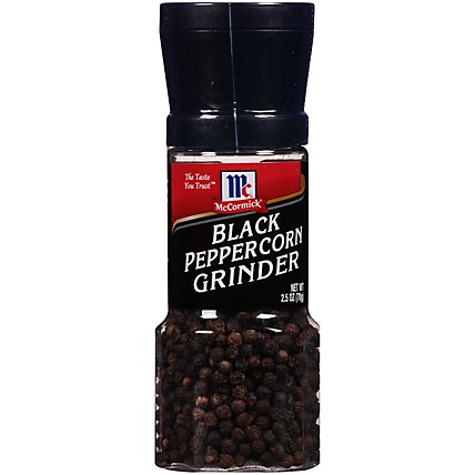 McCormick Black Peppercorn Grinder - 2.5 Oz - Image 1