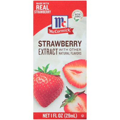 McCormick Strawberry Extract With Other Natural Flavors - 1 Fl. Oz. - Image 1