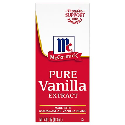McCormick All Natural Pure Vanilla Extract - 4 Fl. Oz. - Image 1
