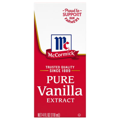 McCormick All Natural Pure Vanilla Extract - 4 Fl. Oz.