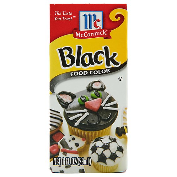 McCormick Black Food Color - 1 Fl. Oz.