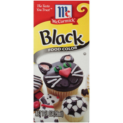 McCormick Black Food Color - 1 Fl. Oz.
