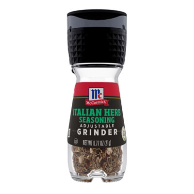 McCormick Italian Herb Seasoning Grinder - 0.77 Oz - Image 1