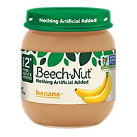 Beech-Nut Stage 2 Banana Baby Food - 4 Oz - Image 1
