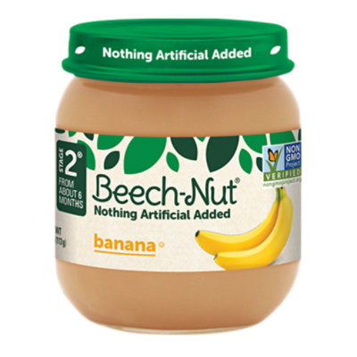 Beech-Nut Stage 2 Banana Baby Food - 4 Oz