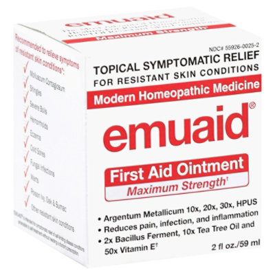 Emuaid Maximum Strength First Aid Ointment - 2 Oz - Image 1